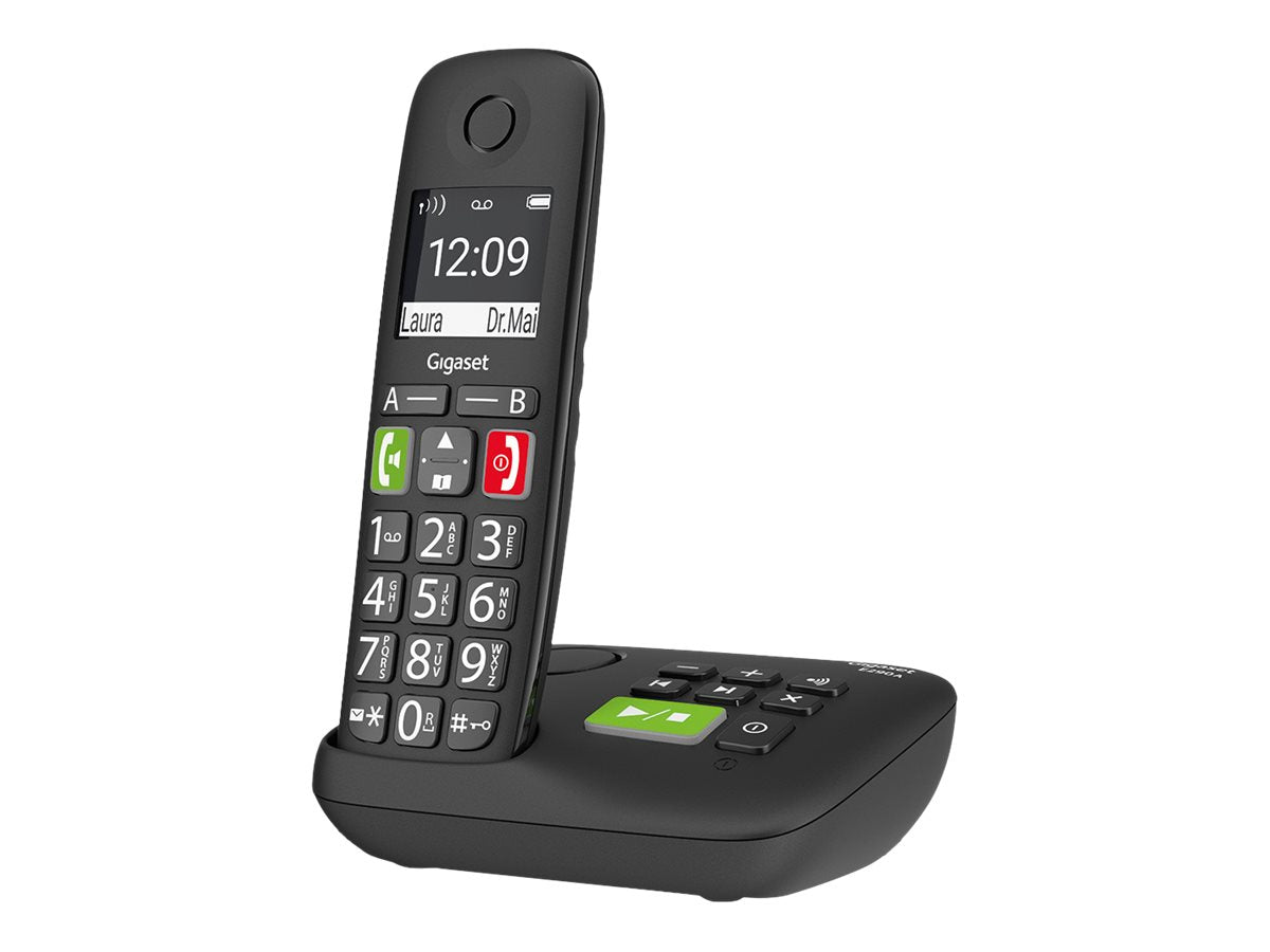 GIGASET E290A schnurlos analog DECT Anrufbeantworter Detailansicht