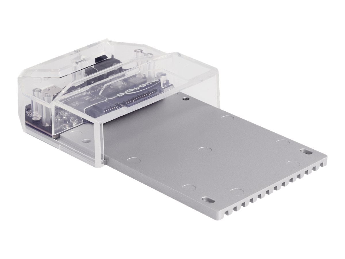 DELOCK USB Type-C Dockingstation für 1 x U.2 SSD - Vorderansicht