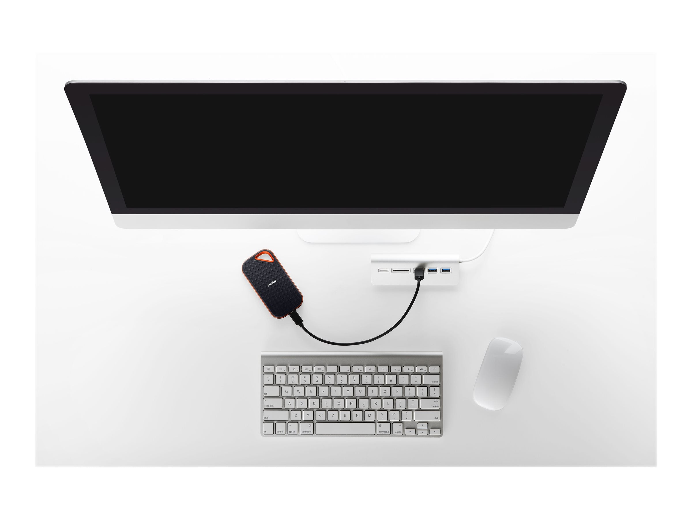 SANDISK Extreme PRO 2TB Portable SSD Seitenansicht