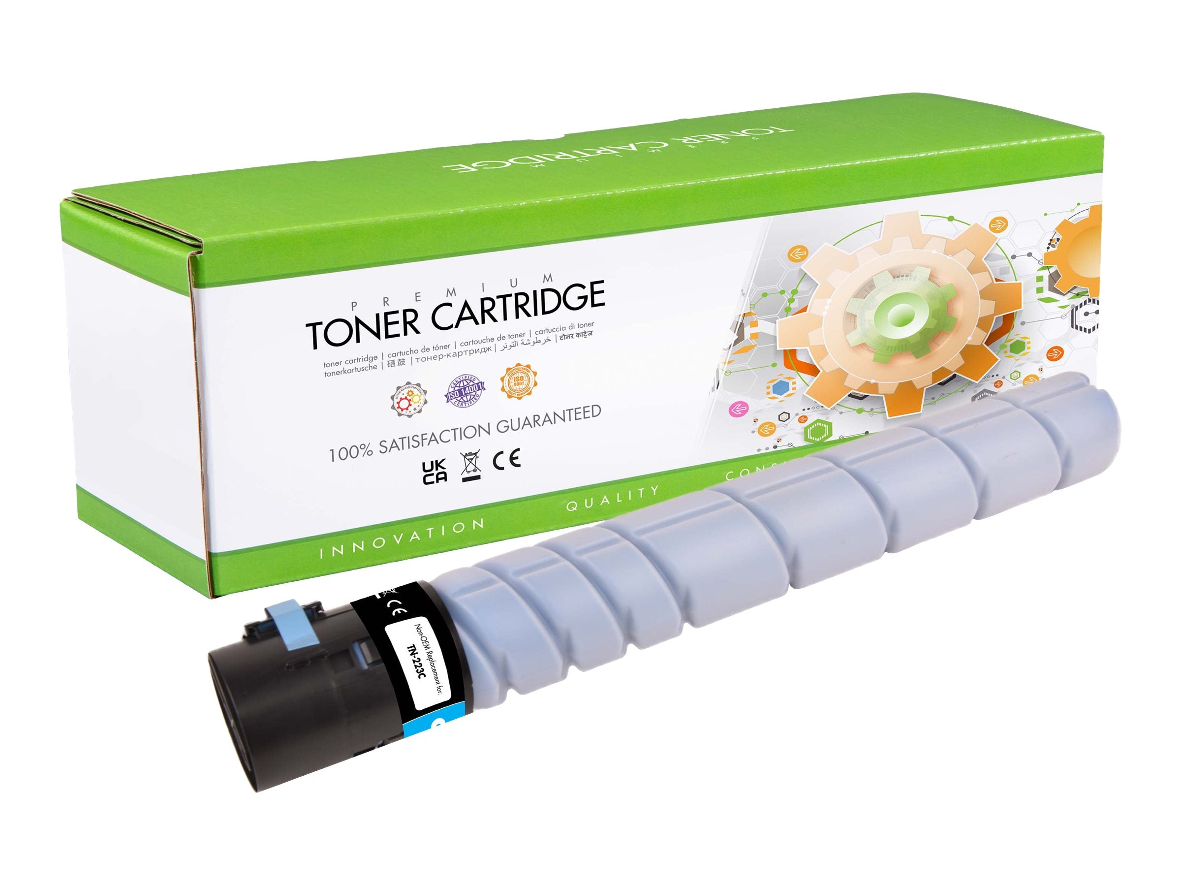 STATIC Tonerpatrone Vorderansicht