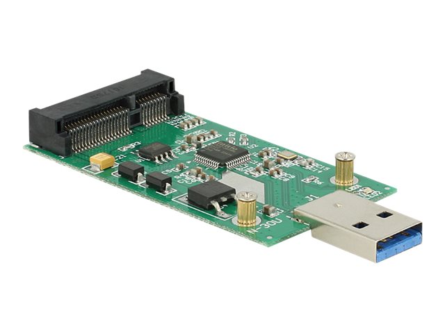 DELOCK Konverter USB 3.0 A Stecker > mSATA Detailansicht