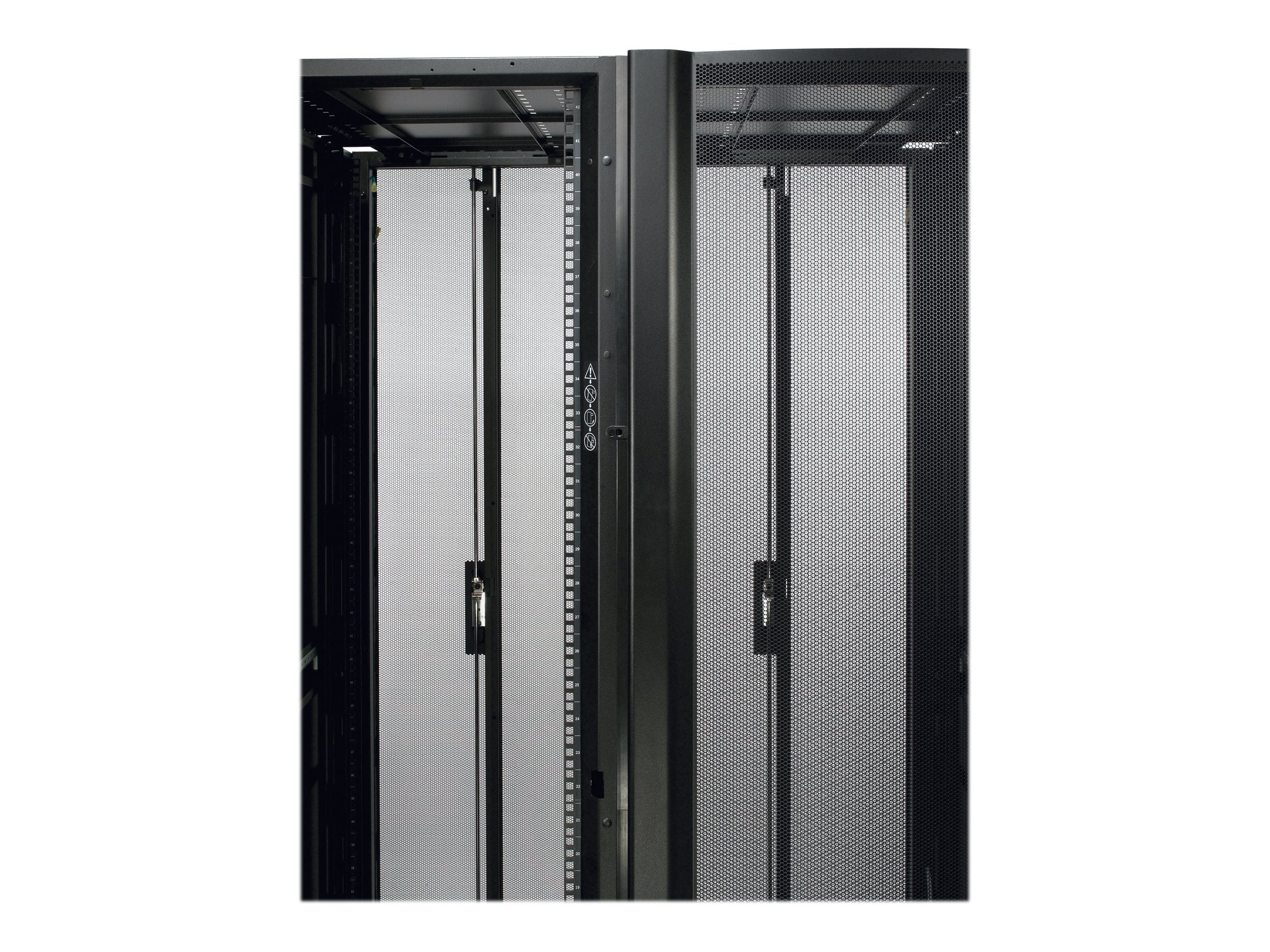 APC NetShelter SX 42U/48U Baying Trim Kit Schwarz - Vorderansicht