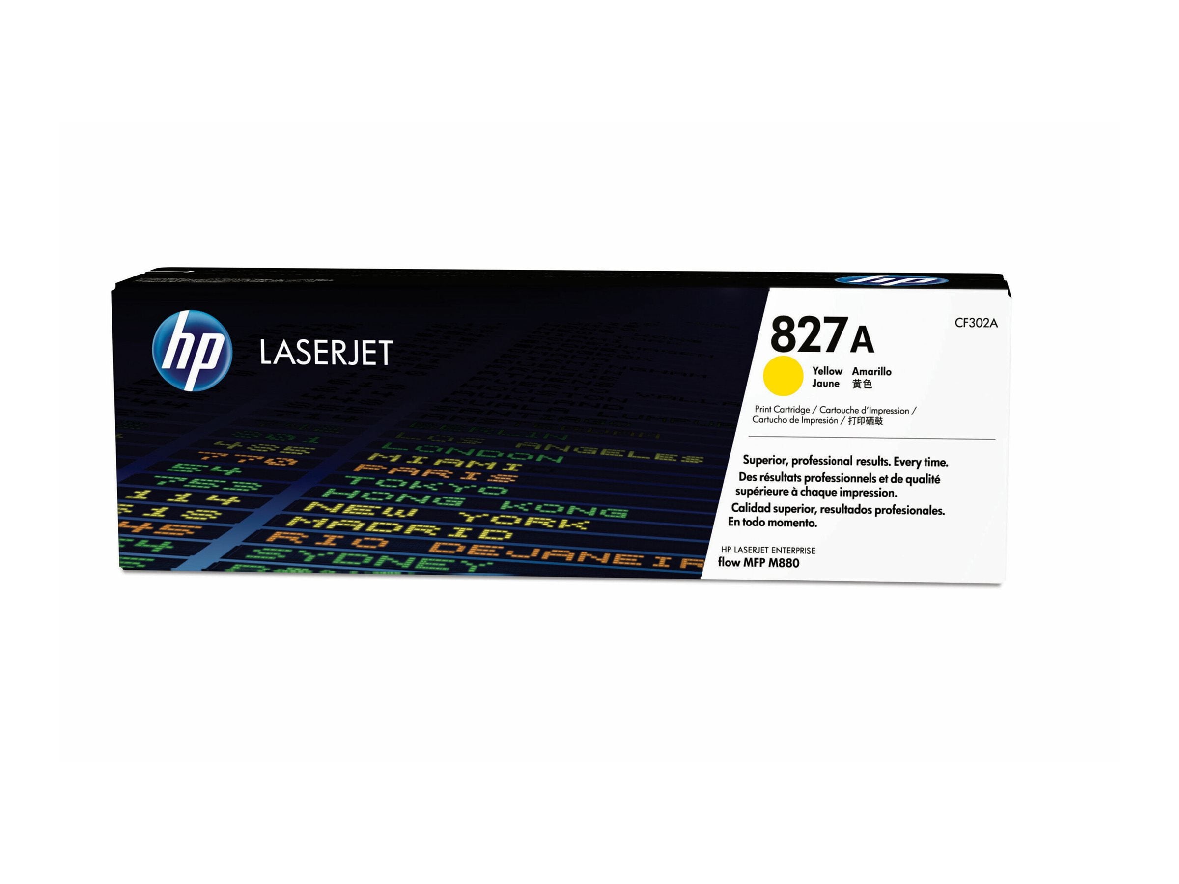 HP 827A Original Toner gelb Verpackung