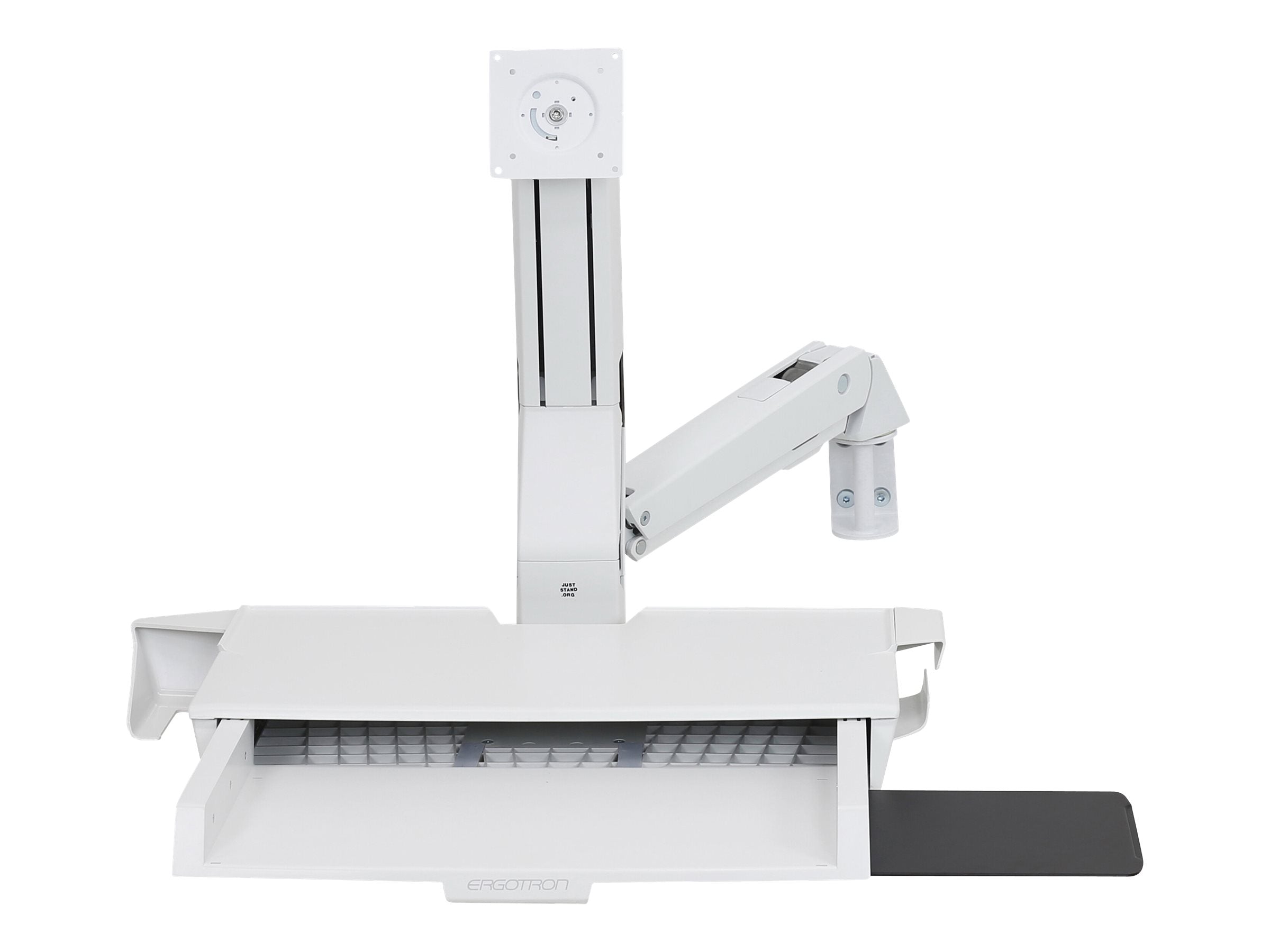 ERGOTRON StyleView Sit-Stand Combo Seitenansicht