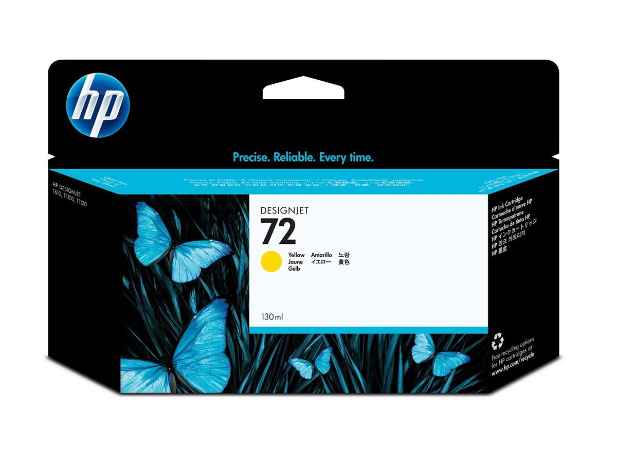 HP 72 original Ink cartridge C9373A Seitenansicht