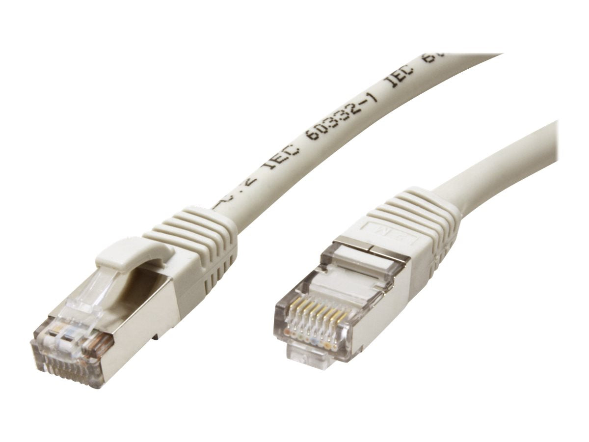 VALUE Patchkabel Kat.6 Class E S/FTP PiMF LSOH grau 1,5m - Vorderansicht
