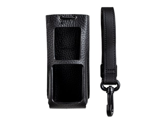 HYTERA Antistatische Ledertasche LCY028 Vorderansicht