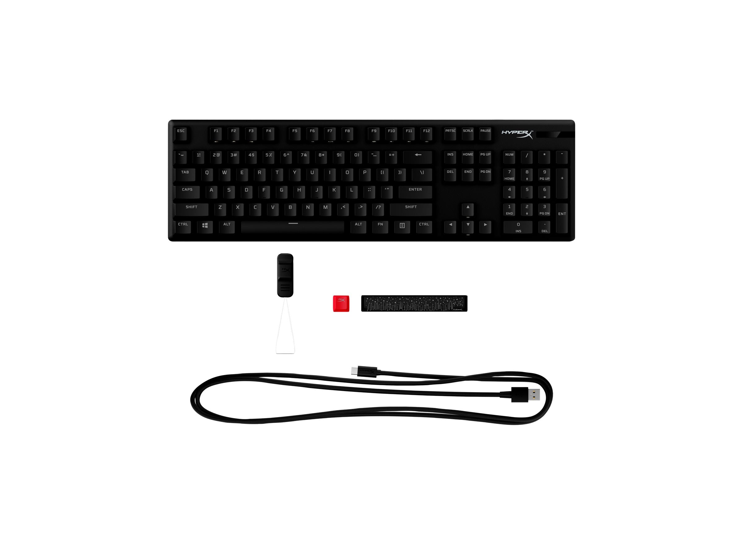 HP HyperX HX AYO PBT HXR GKBD (P) Seitenansicht
