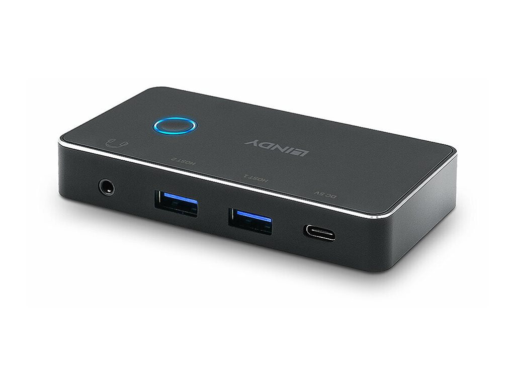 LINDY USB 3.0 Sharing Switch 2:4 Vorderansicht