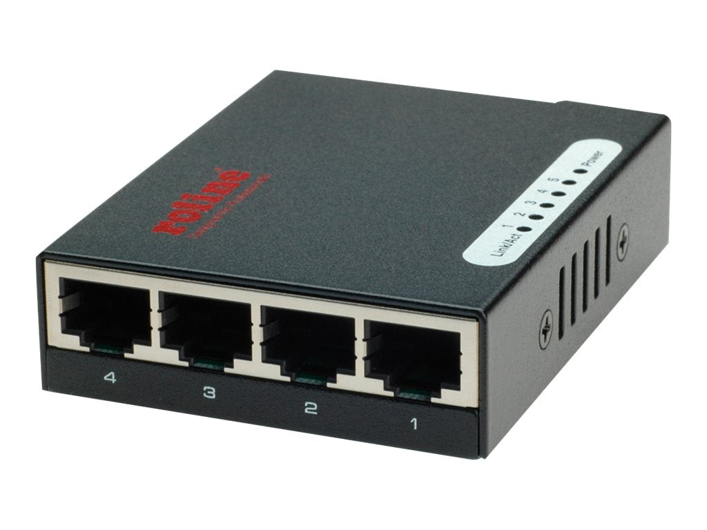 ROLINE Fast Ethernet Switch Pocket 5 Ports - Vorderansicht