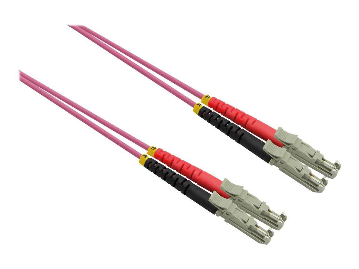 ROLINE LWL-Kabel duplex 50/125um OM4 LSH/LSH 5m Vorderansicht