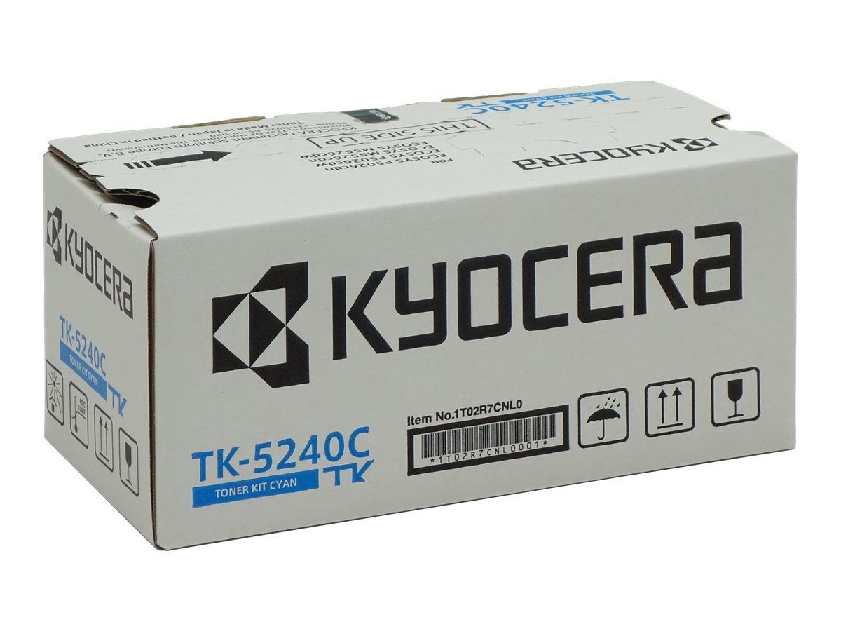 KYOCERA TK-5240C Toner cyan Vorderansicht