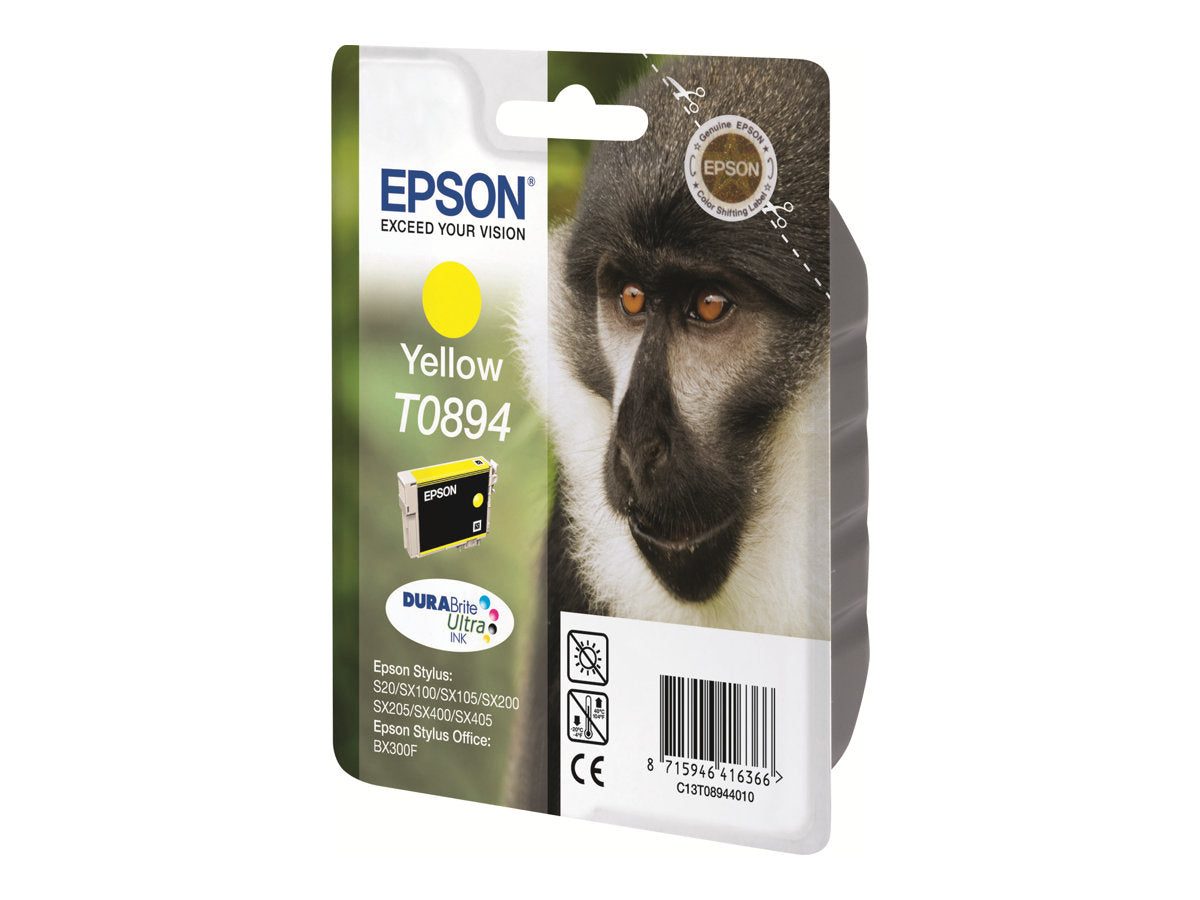 EPSON T0894 Tintenpatrone Gelb Detailansicht