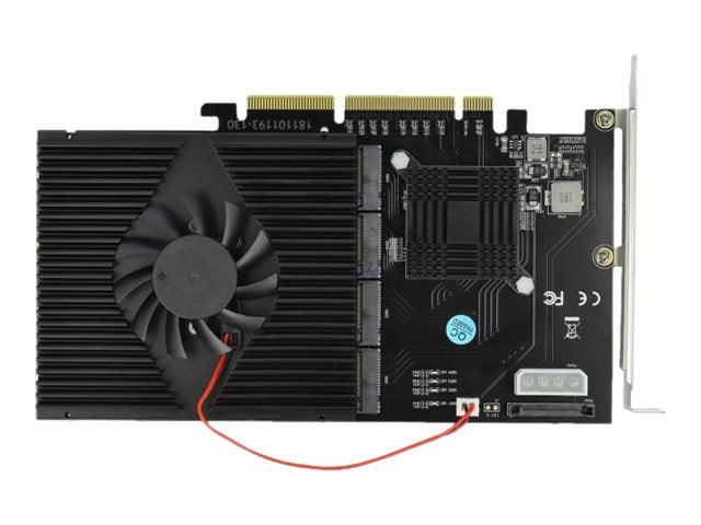 DELOCK PCI Express Karte Vorderansicht