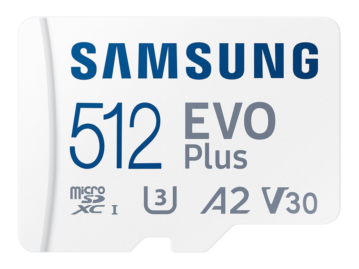 SAMSUNG EVO PLUS microSD 512GB Vorderansicht