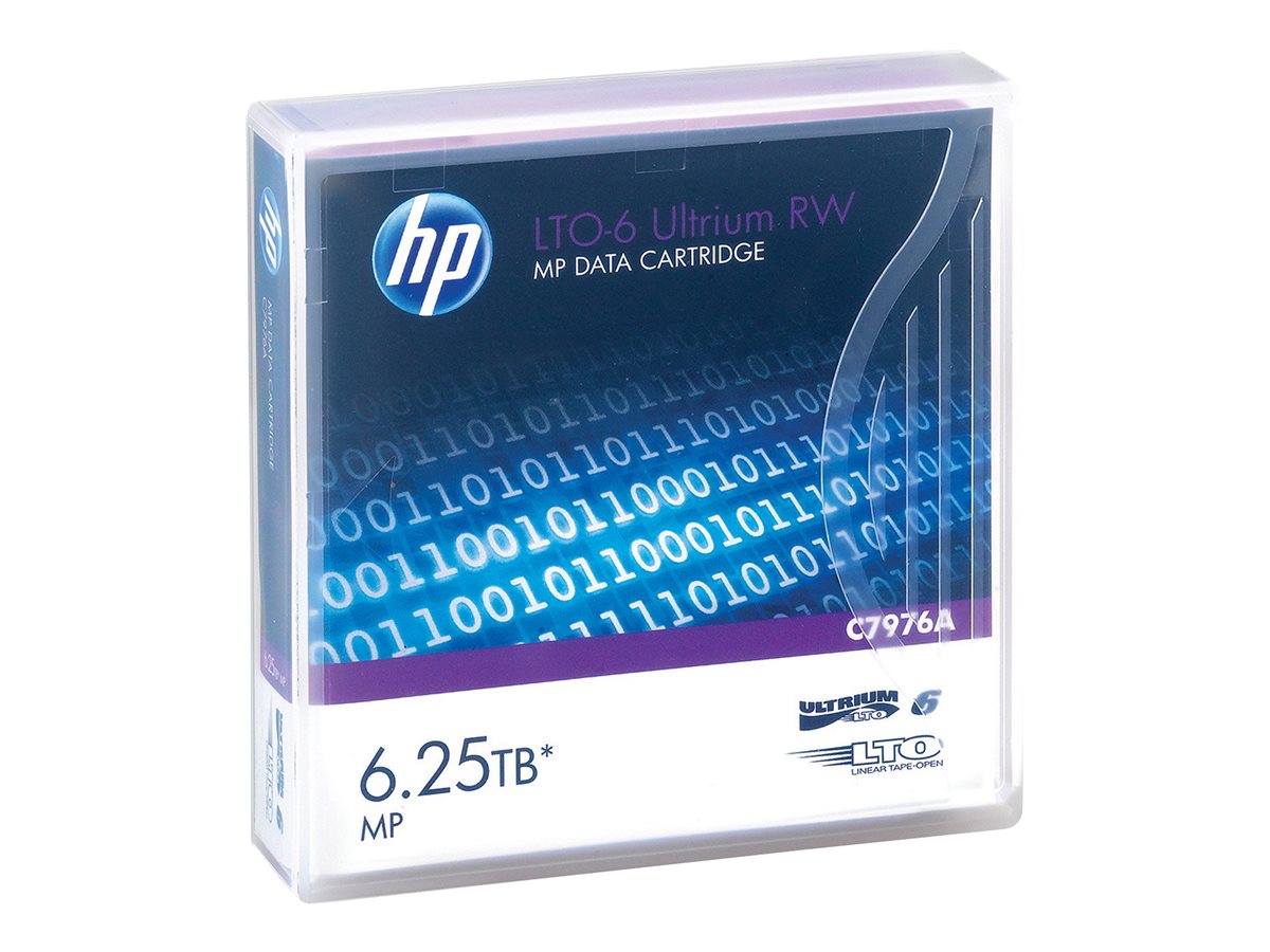 HPE LTO Ultrium 6 Data Cartridge 6.25TB Detailansicht