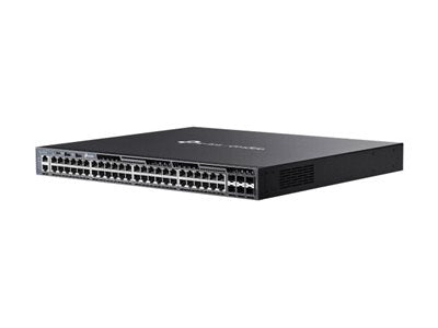 TP-LINK SG6654X Detailansicht der Ports