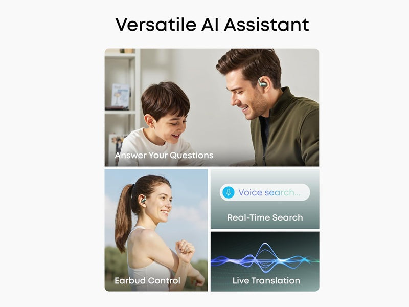 ANKER Soundcore AeroFit 2 AI green Open-Ear-Kopfhörer Detailansicht