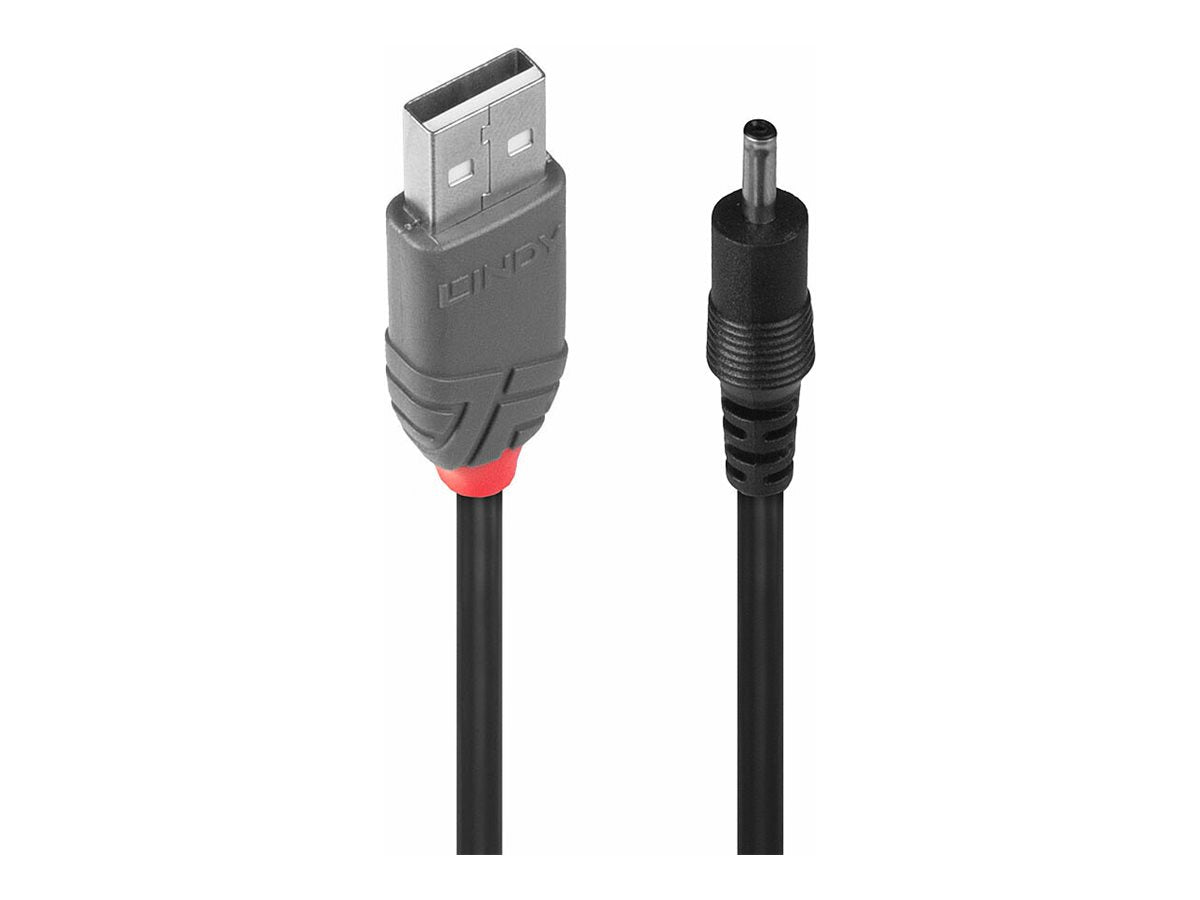 LINDY Adapterkabel USB A - DC 3,5/1,35mm Verpackung