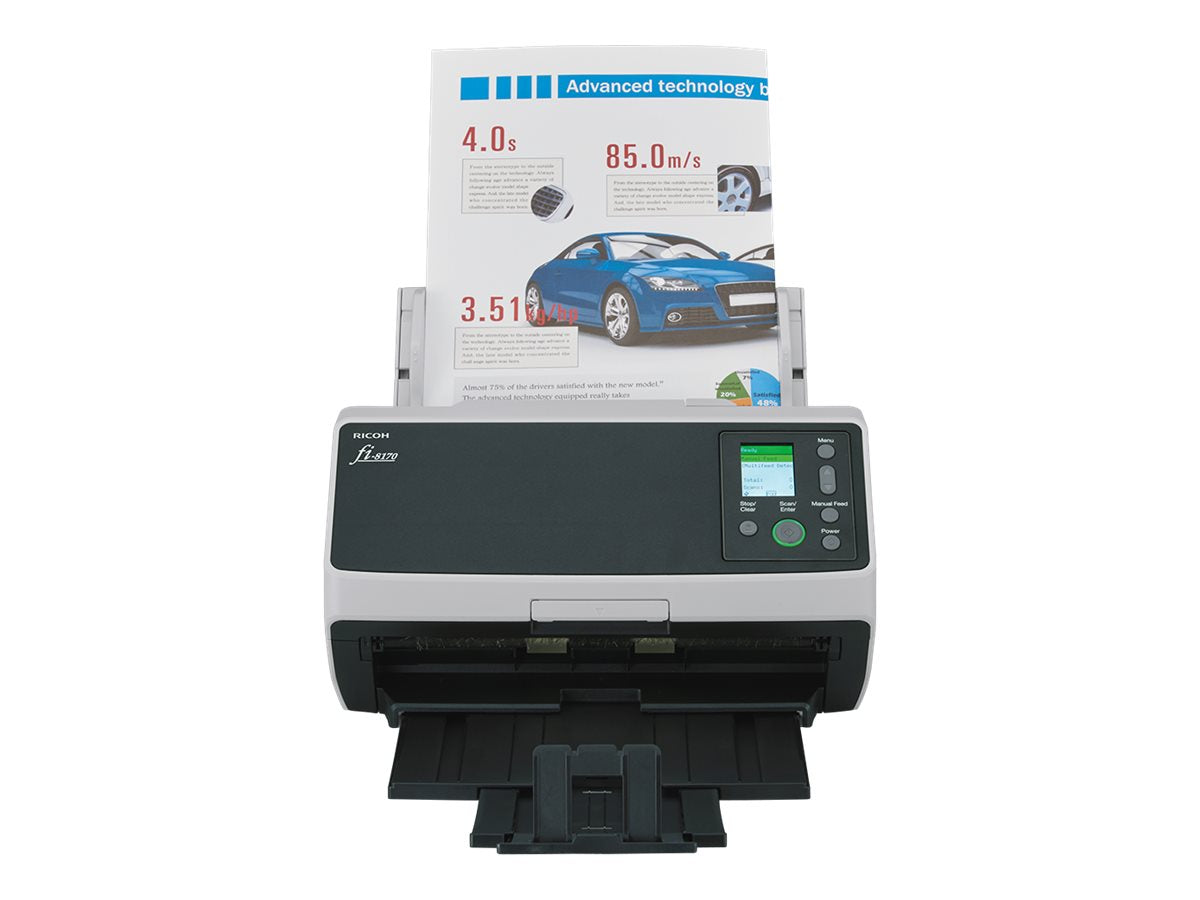 RICOH fi-8170 Scanner Seitenansicht