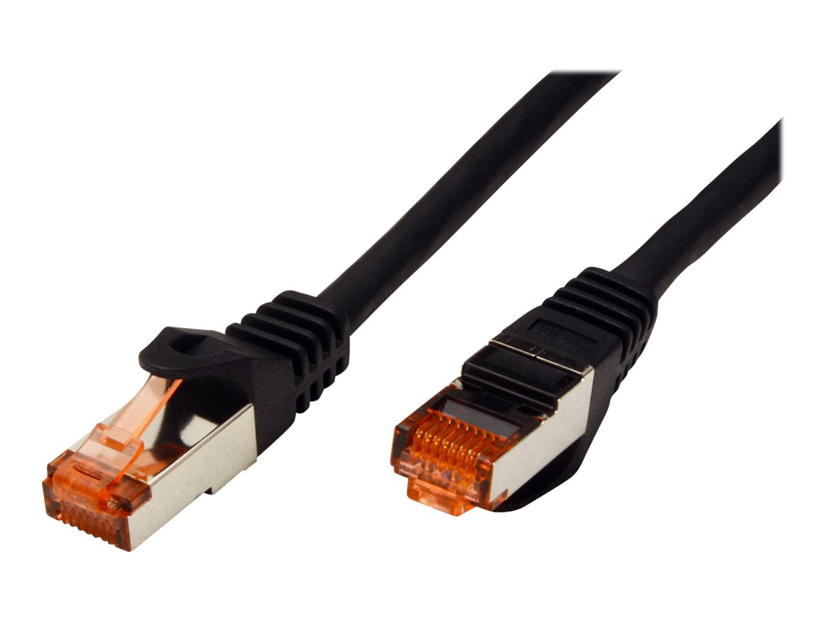 ROLINE Patchkabel Kat.6 S/FTP PiMF Component Level LSOH schwarz 1m