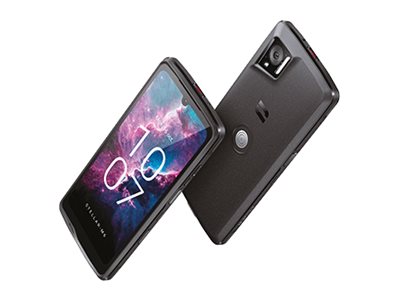 TELEKOM Crosscall M6 128GB Smartphone seitliche Ansicht