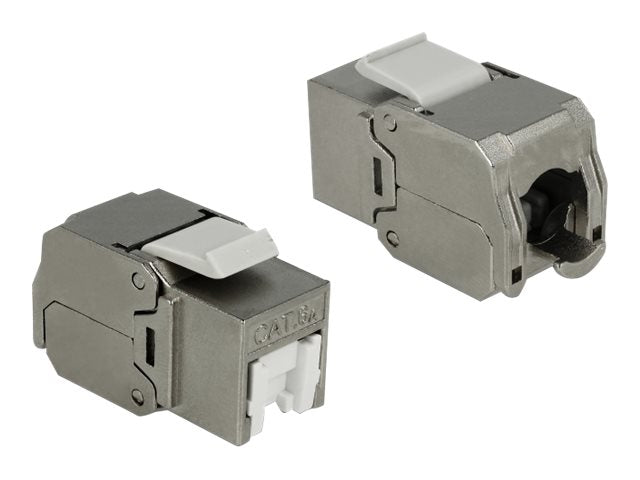 DELOCK Keystone modul RJ45 Buchse Vorderansicht