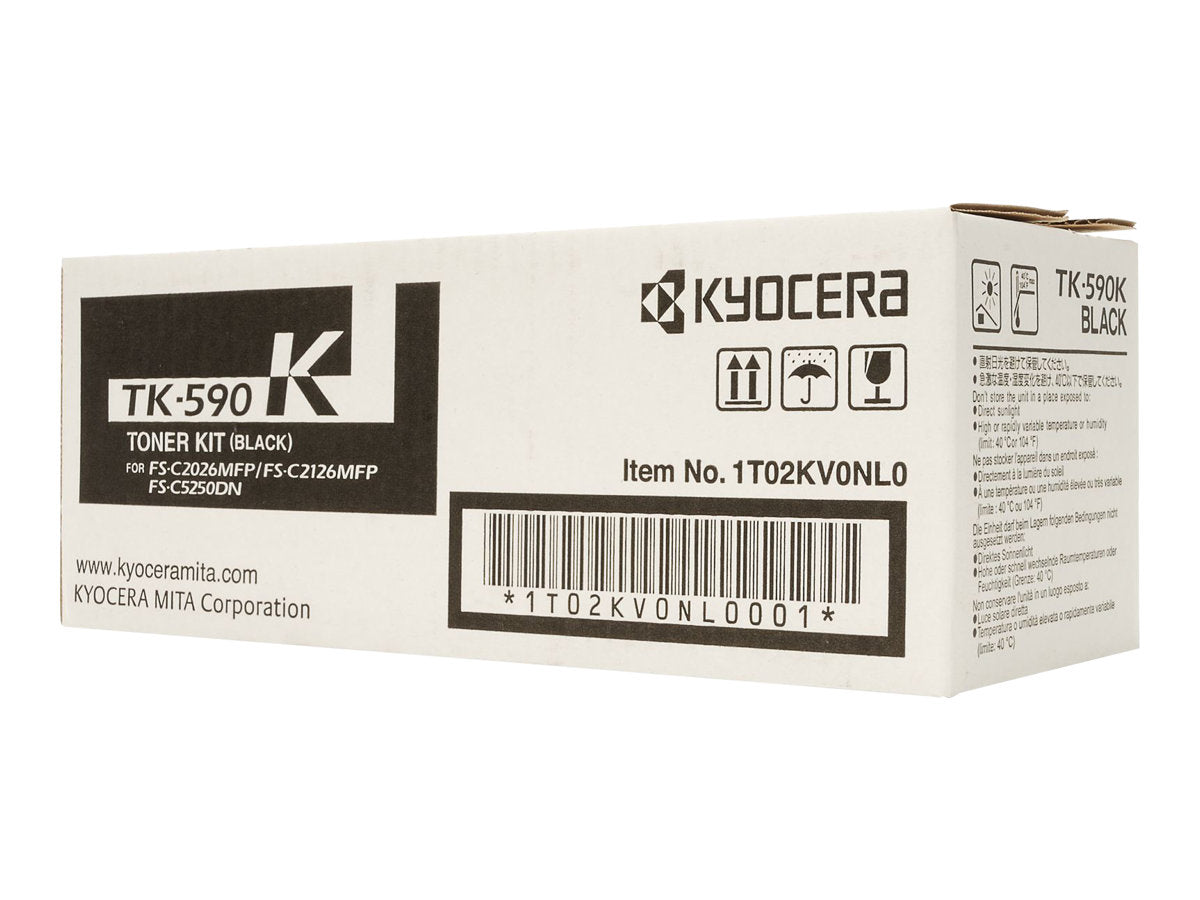 KYOCERA TK-590K Toner Schwarz Verpackung