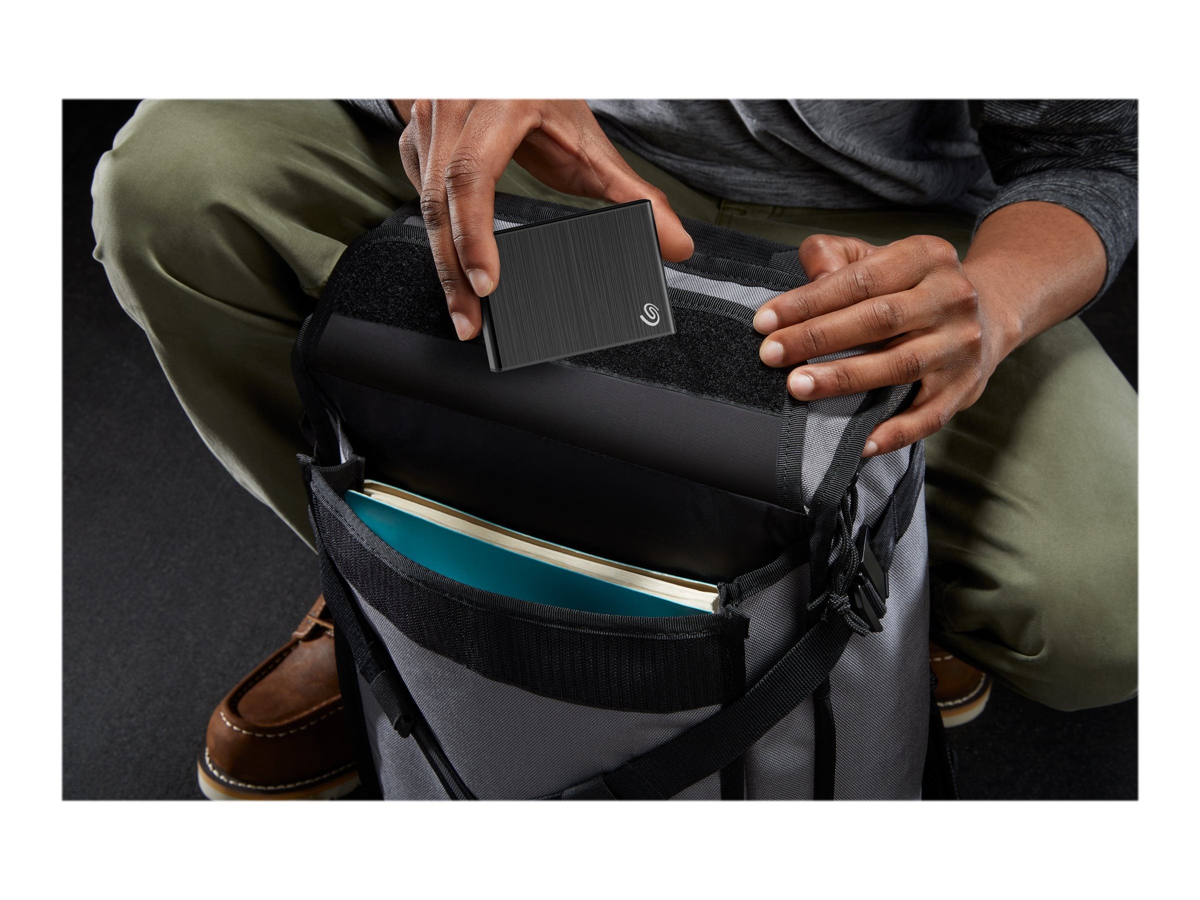 SEAGATE One Touch SSD 1TB USB-C Black Detailansicht