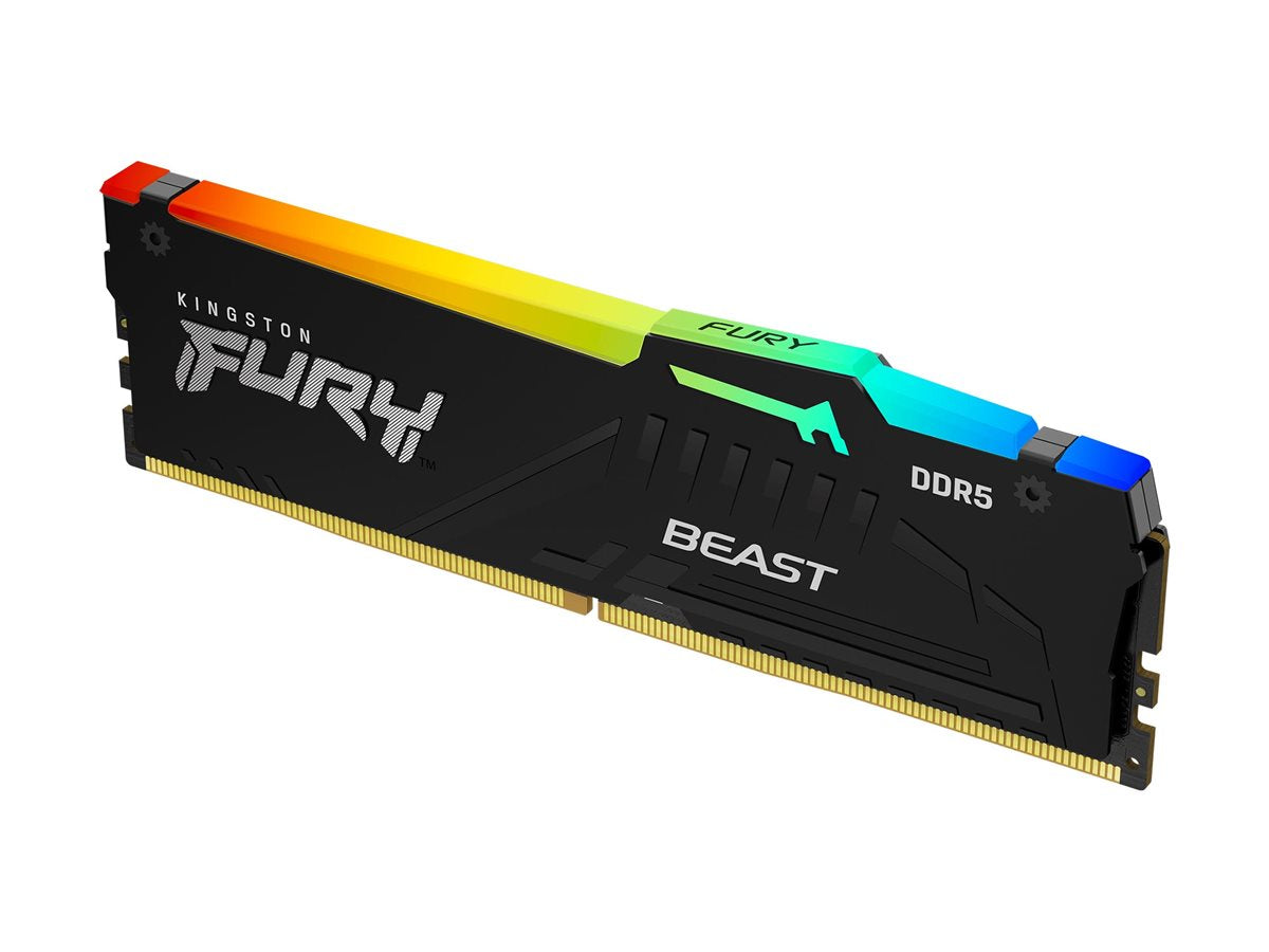 KINGSTON 16GB 5600MHz DDR5 CL40 DIMM FURY Beast RGB Verpackung