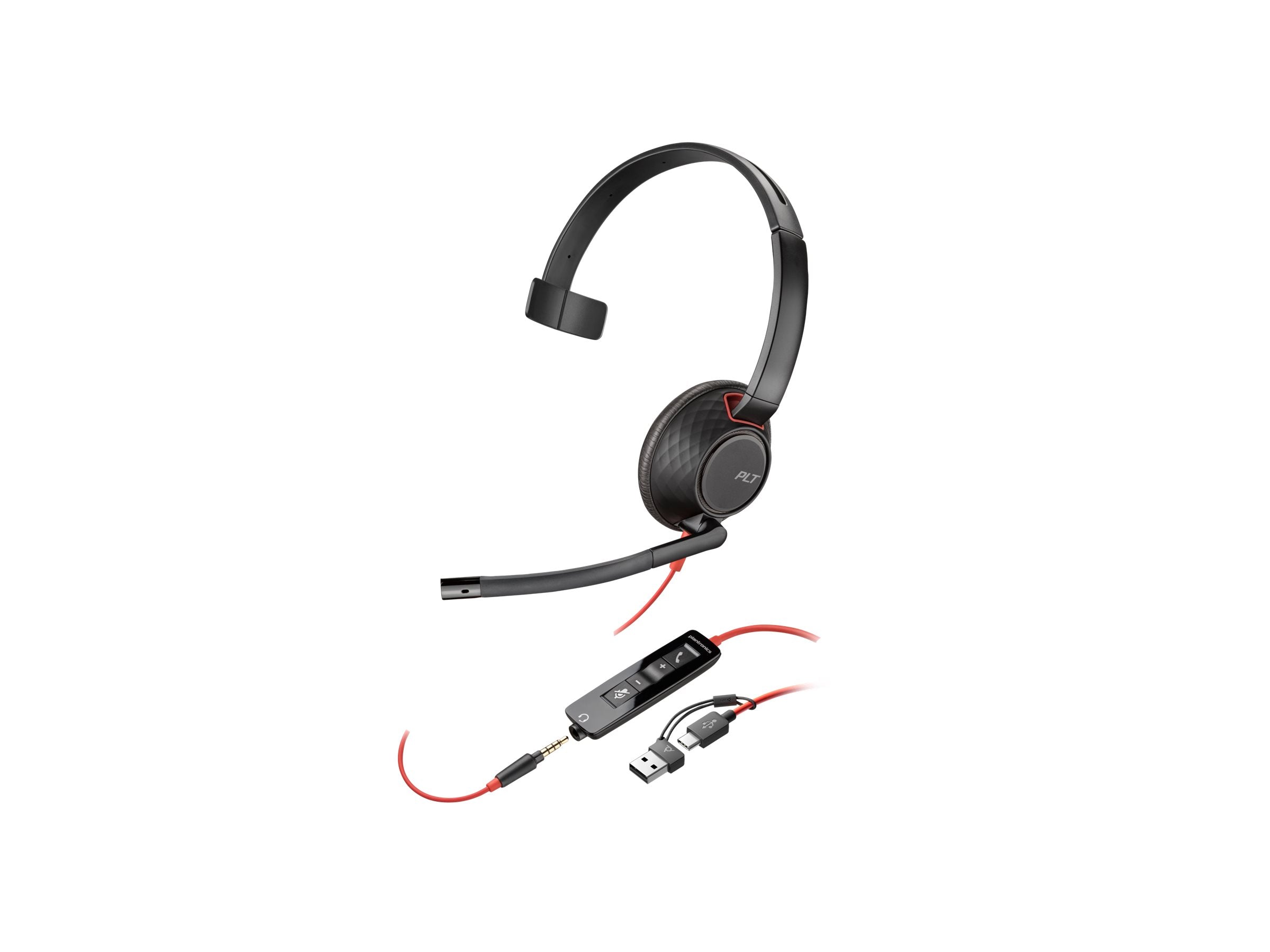 HP Poly Blackwire 5210 Monaural USB-C Headset Vorderansicht