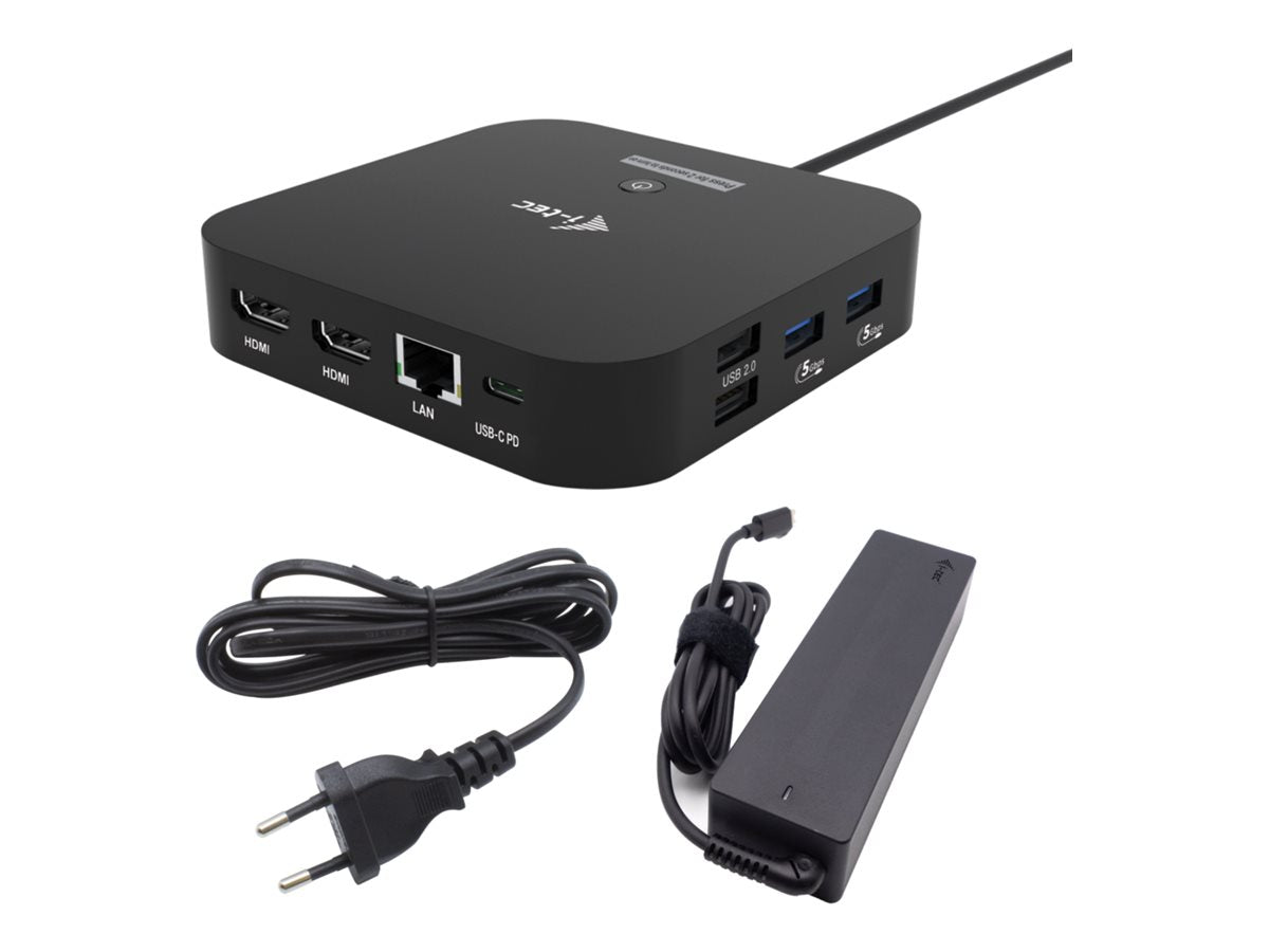 I-TEC USB-C Dual HDMI DS Dockingstation Vorderansicht