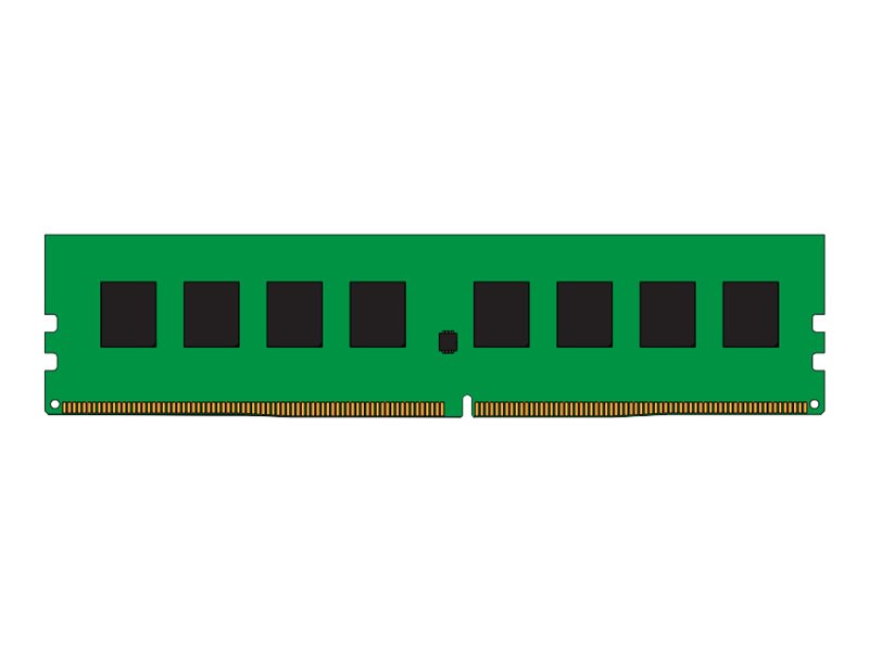 KINGSTON 8GB 3200MHz DDR4 Non-ECC CL22 DIMM - Vorderansicht