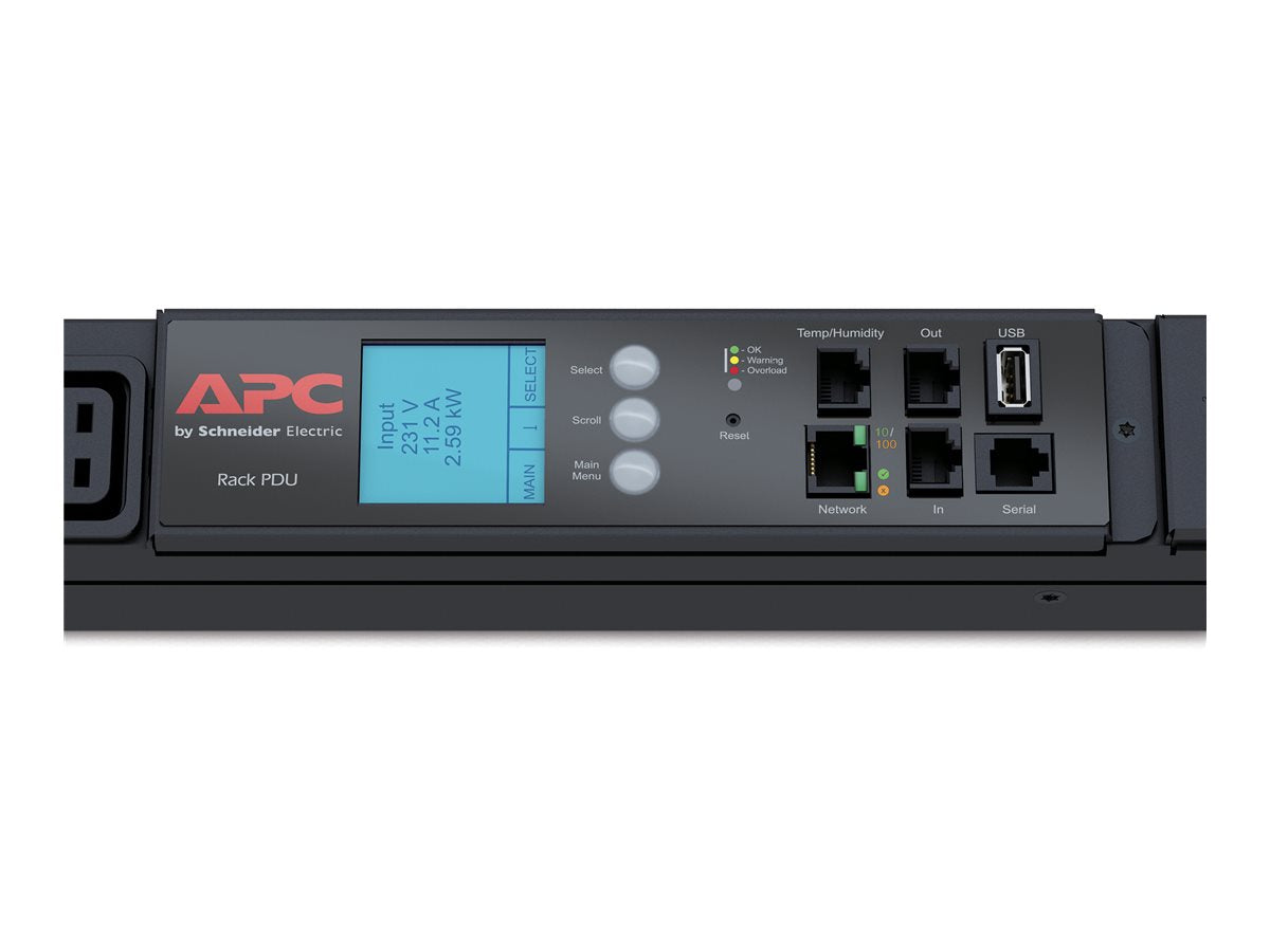 APC Rack PDU 2G Metered ZeroU 22