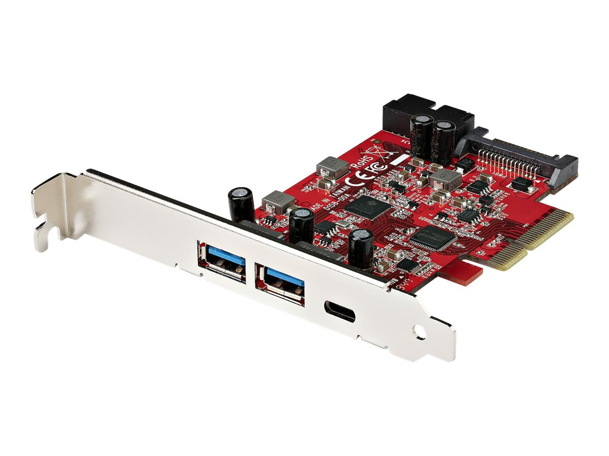 STARTECH.COM 5 Port USB PCIe Karte Rückansicht
