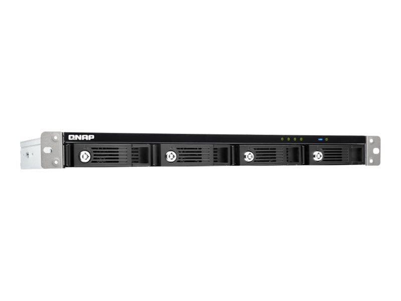 QNAP TR-004U 4-bay Festplatten-Array Detailansicht