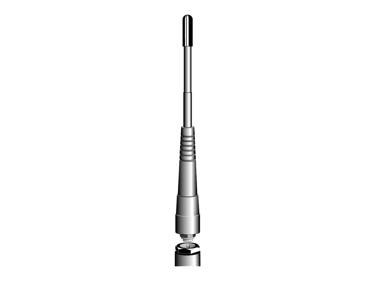 VIMCOM Portable Antenne 1/4 flex Titan 380-410MHz Vorderansicht