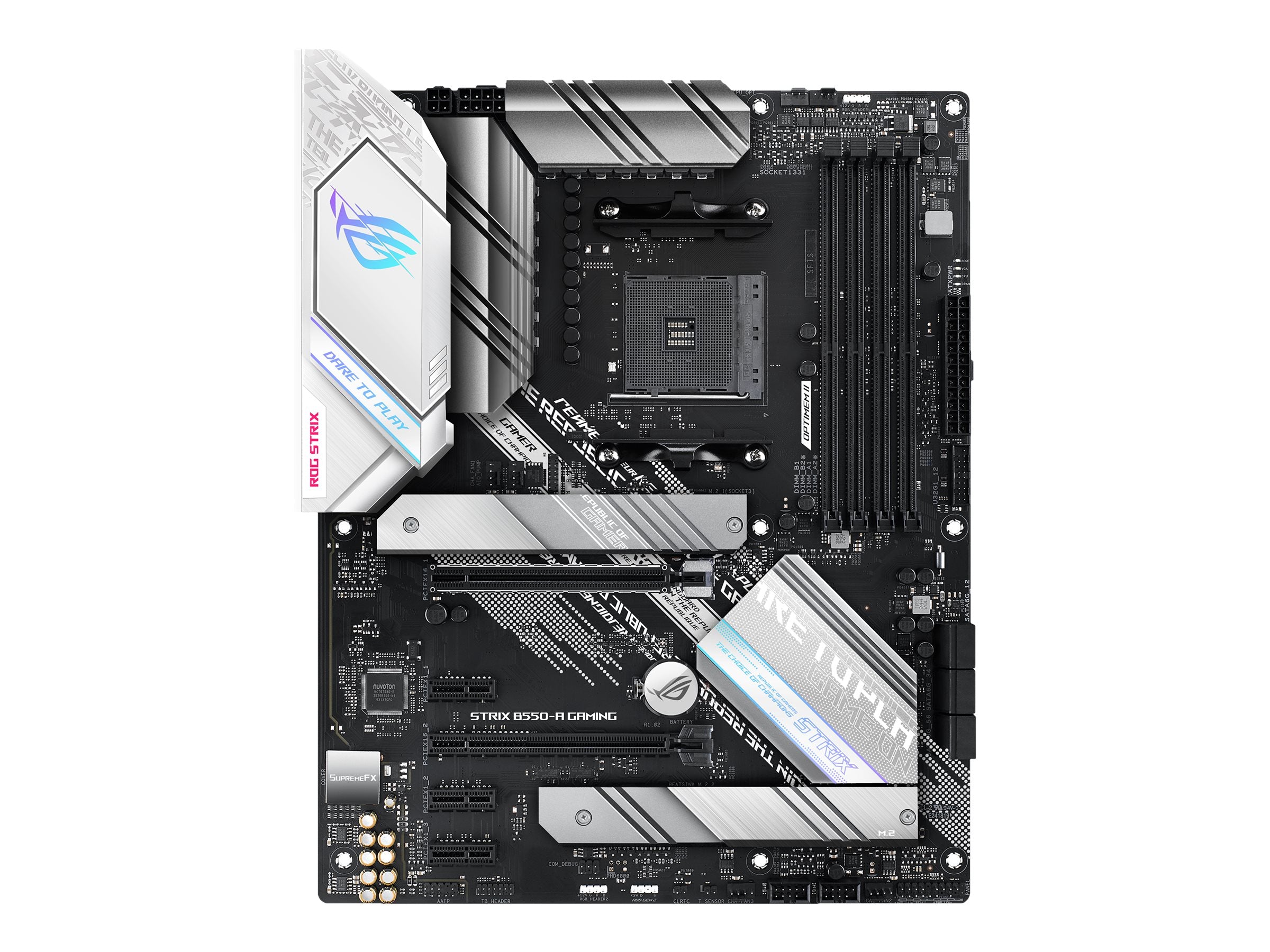 ASUS ROG STRIX B550-A GAMING Motherboard Vorderansicht