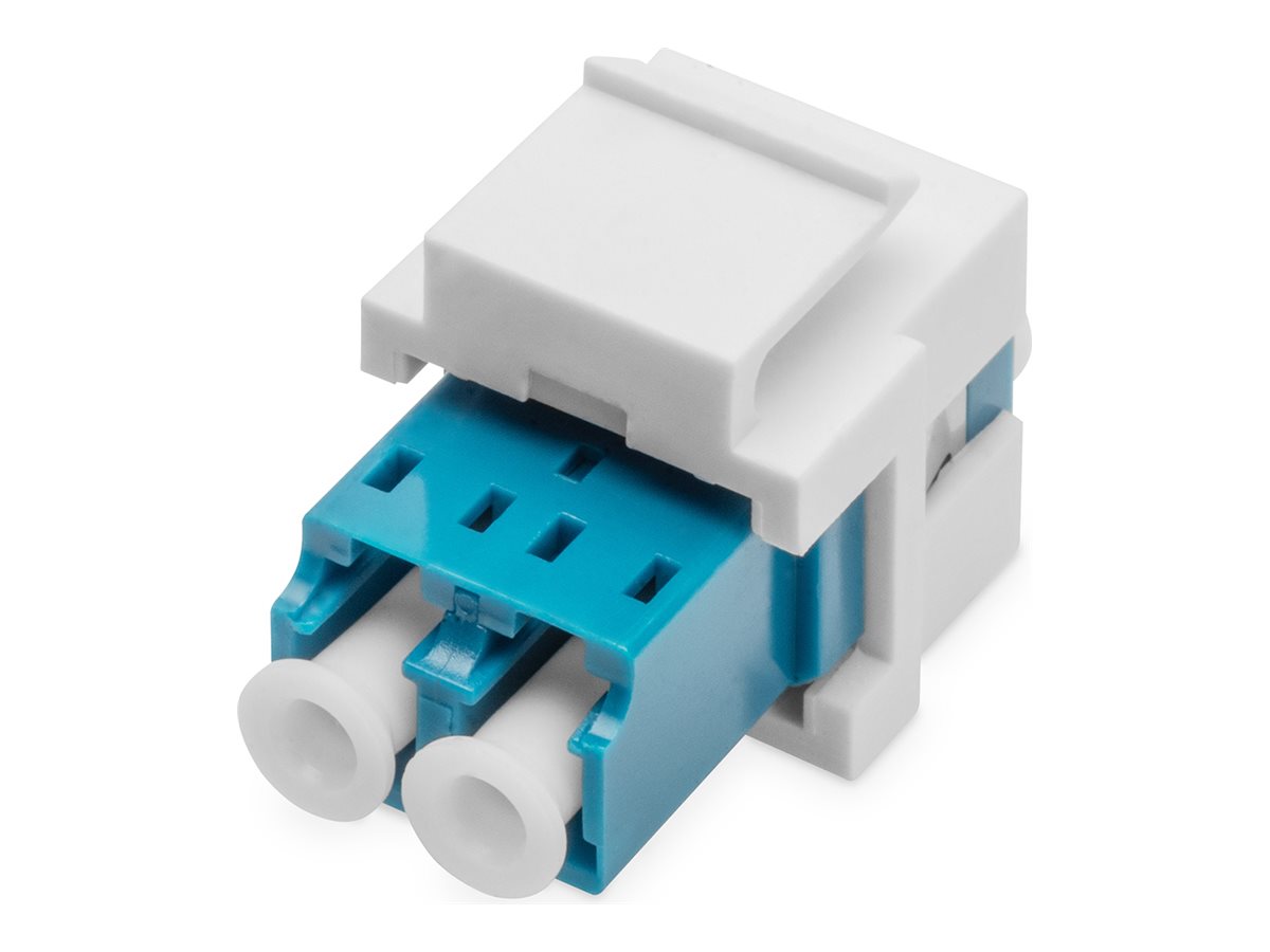 DIGITUS Fiber LC-duplex coupler SM Vorderansicht