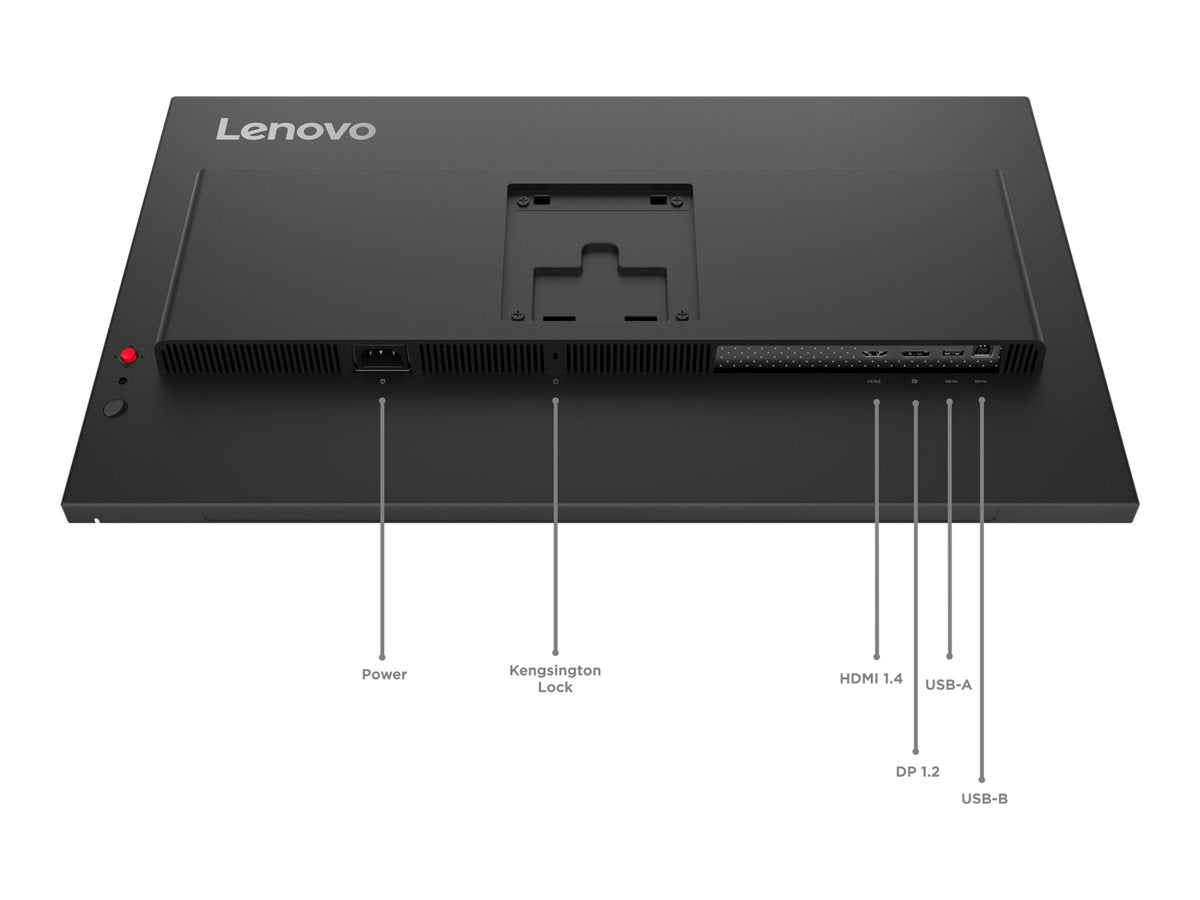 LENOVO ThinkVision T27Q-40 Monitor Anschlussdetails