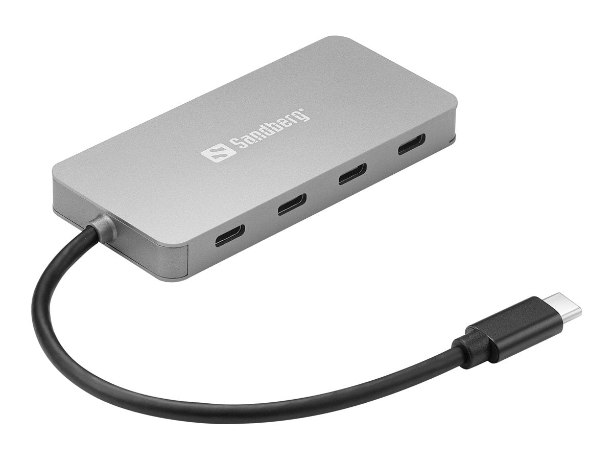 SANDBERG USB-C to 4 x USB-C Hub Verpackung