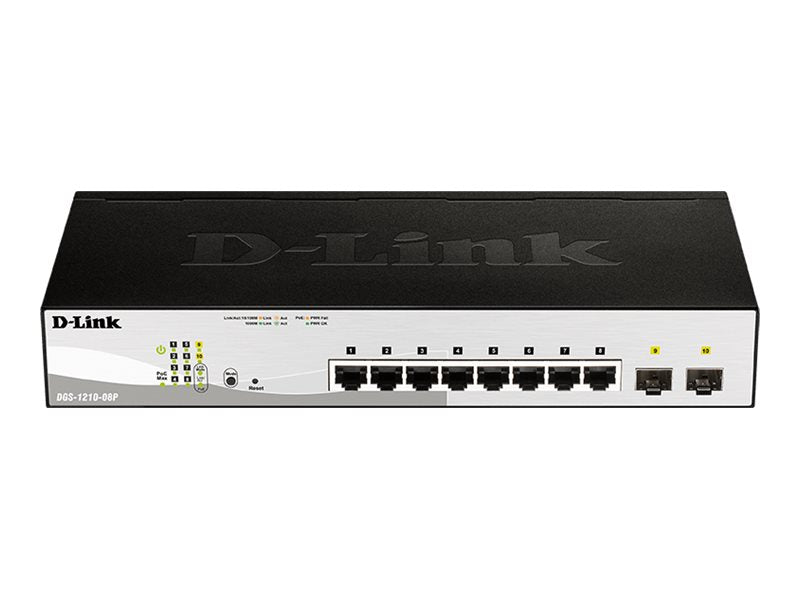 D-LINK DGS-1210-08P/E 8-Port Switch Verpackung