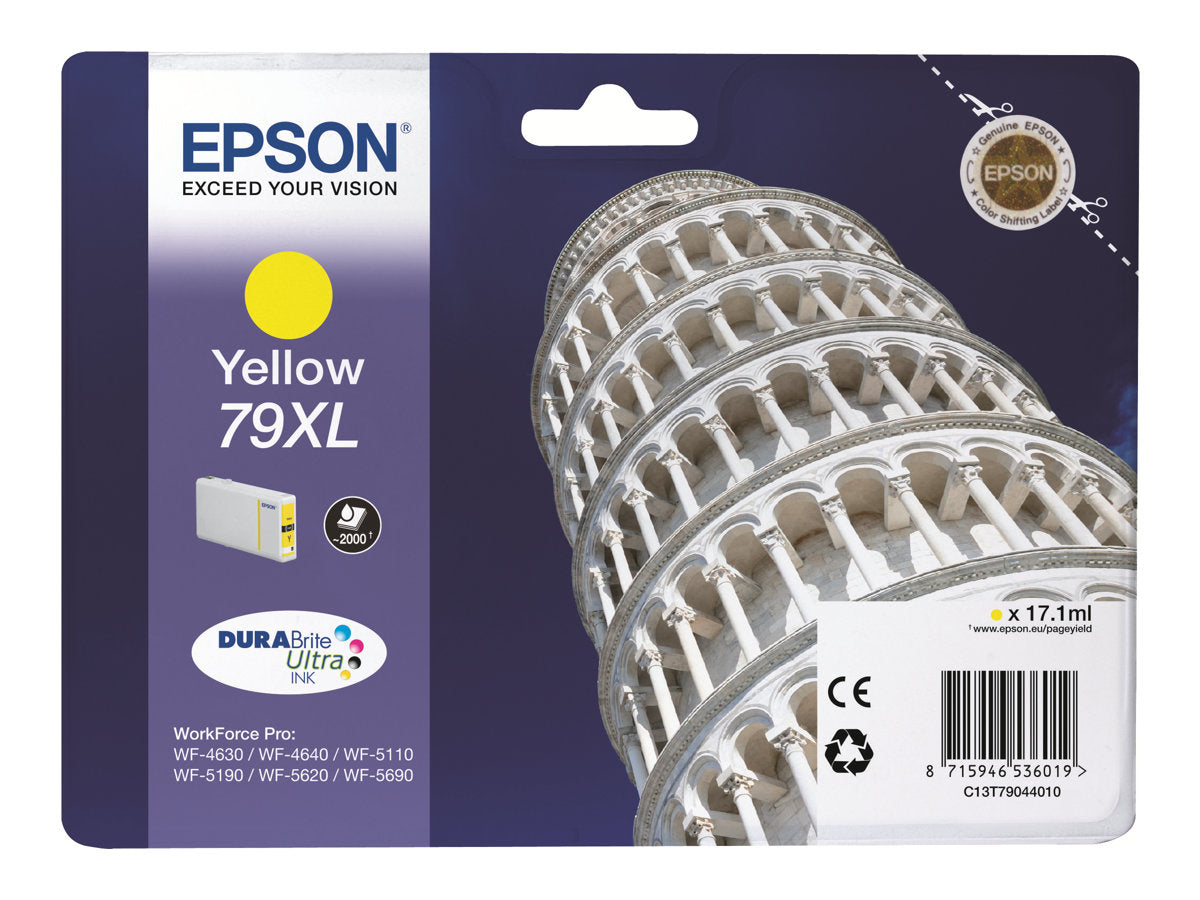 EPSON 79XL Tintenpatrone Gelb im Einsatz