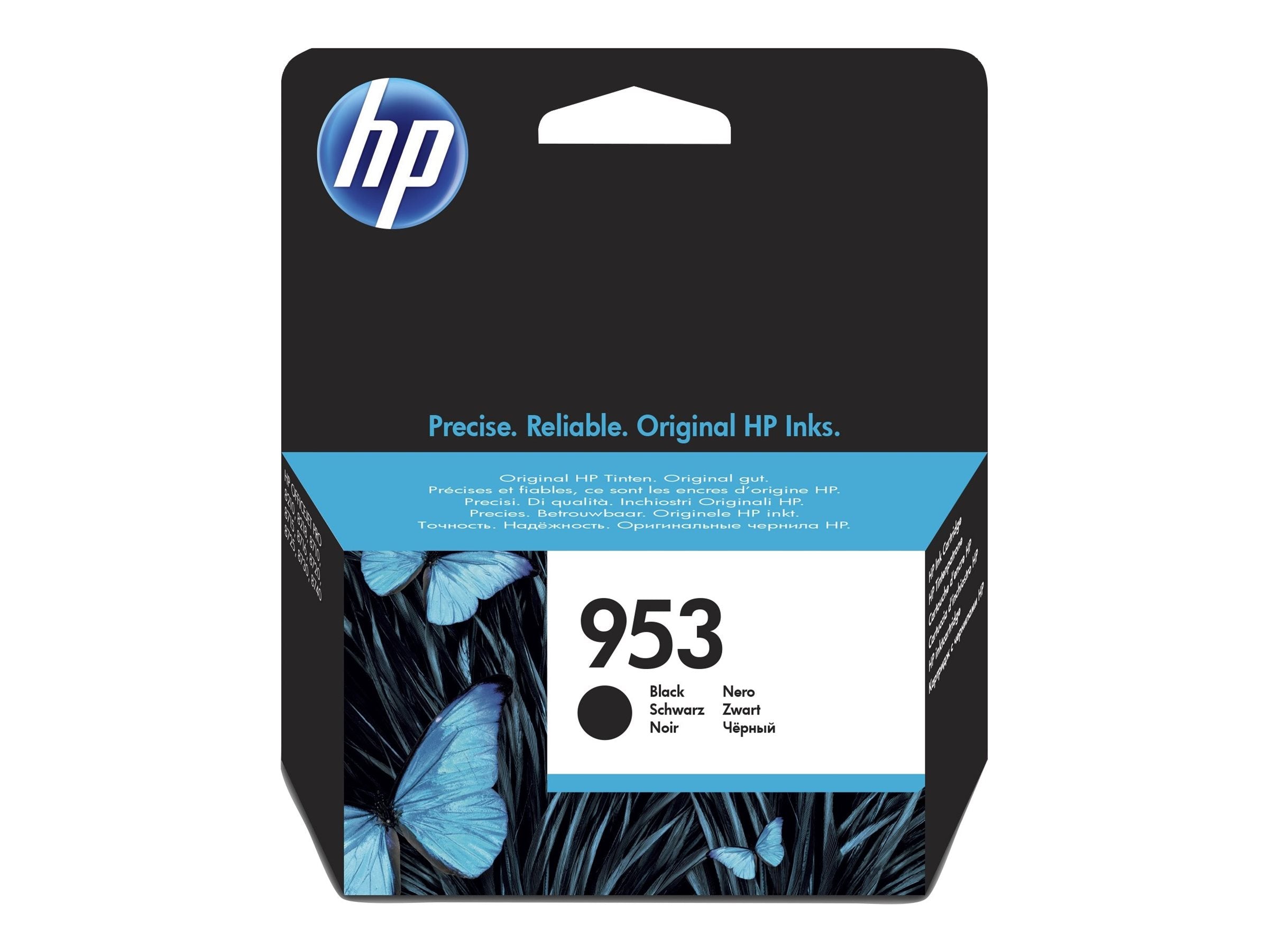 HP 953 original Ink cartridge L0S58AE BGX Black Vorderansicht
