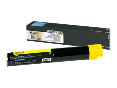 LEXMARK C950 Toner gelb Verpackung