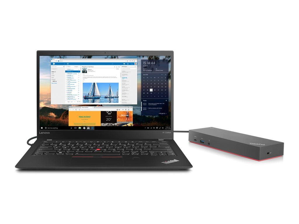 LENOVO ThinkPad Hybrid USB-C Dock Rückansicht