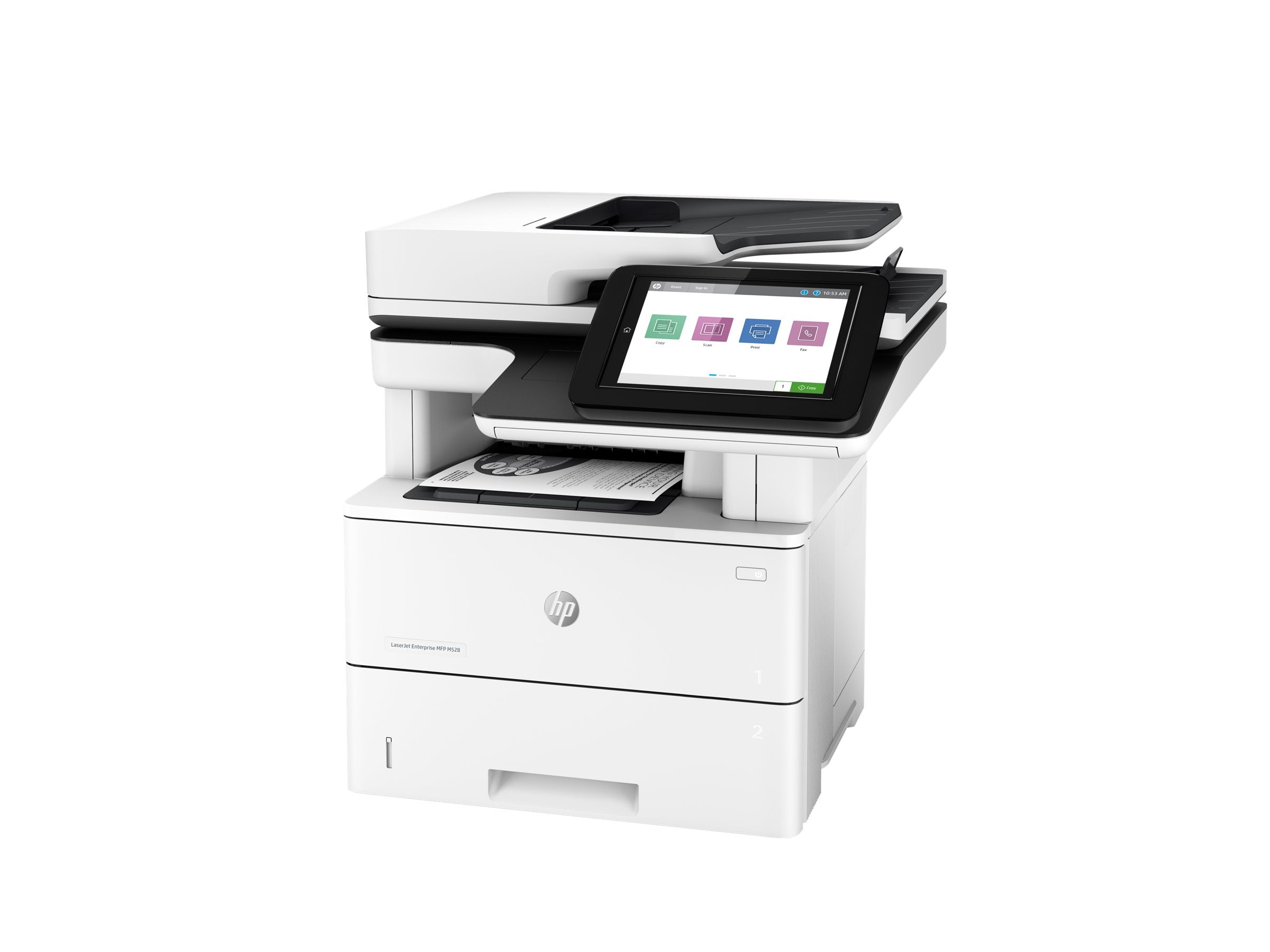 HP LaserJet Enterprise MFP M528dn Seitenansicht