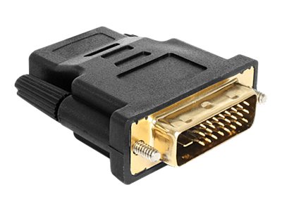 DELOCK Adapter DVI 24+1 St > HDMI Bu - Vorderansicht