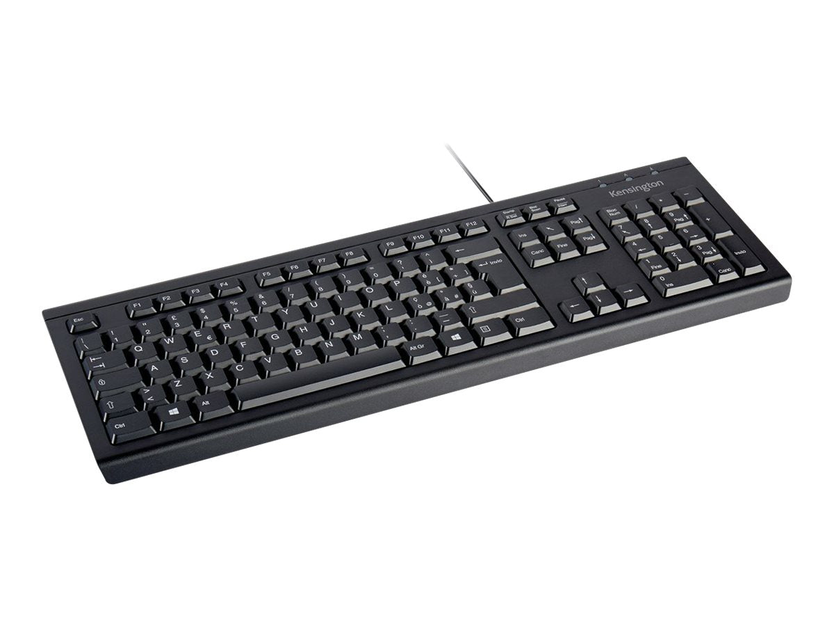 KENSINGTON ValuKeyboard Kabelgebunde - Italy Seitenansicht