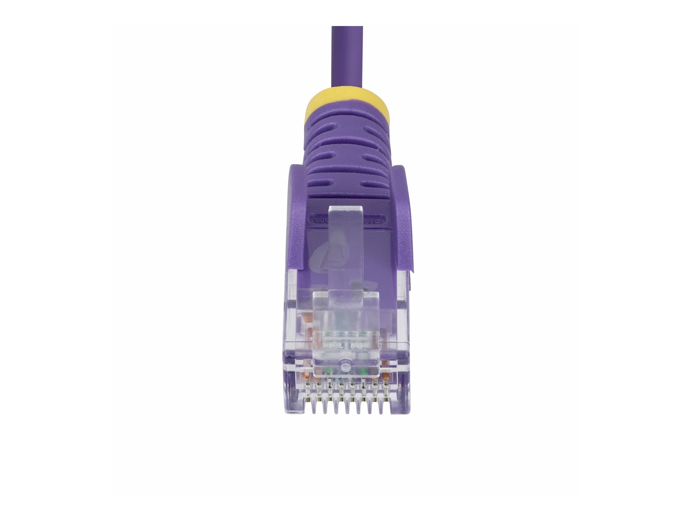 STARTECH.COM 1m Violett Schlankes CAT6-Ethernet-Kabel Snagless RJ45 LSZH 28AWG Reines Kupfer Patchkabel/Netzwerkkabel
